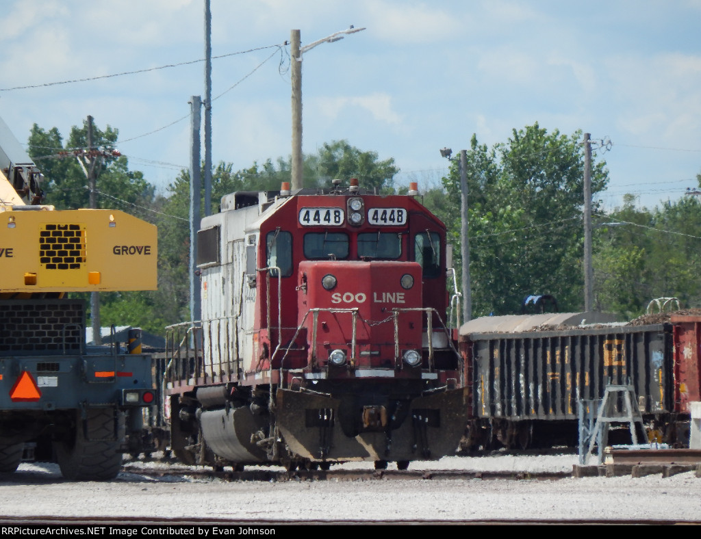 SOO 4448 @ CP Nahant Yard